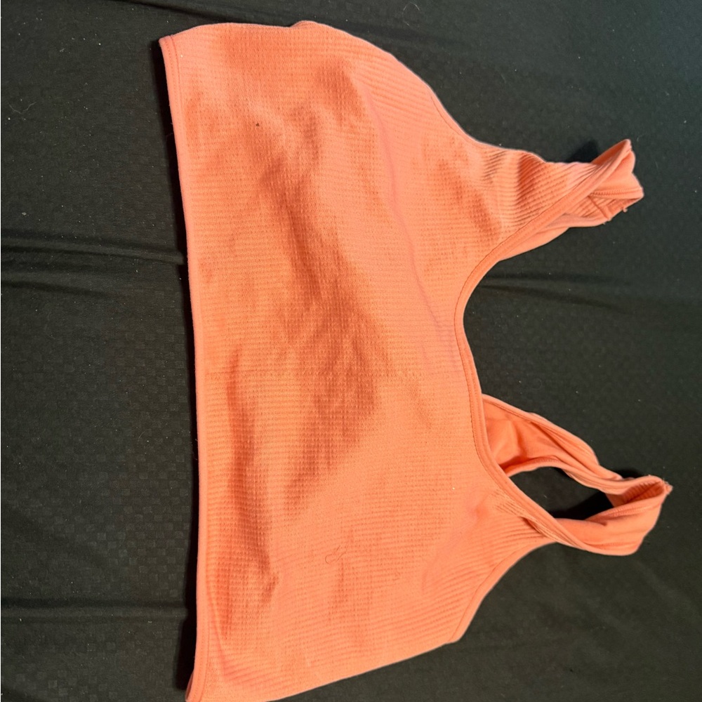 No Boundaries Coral Sports Bra